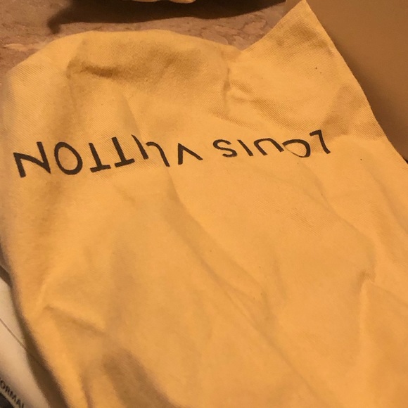 New Louis Vuitton Suede shoes with gold studs. - Picture 3 of 8